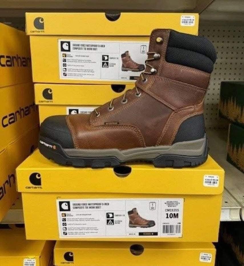 Carhartt boots pallet
