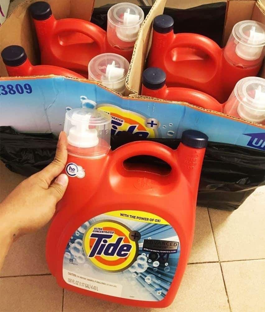 Tide liquid laundry detergent