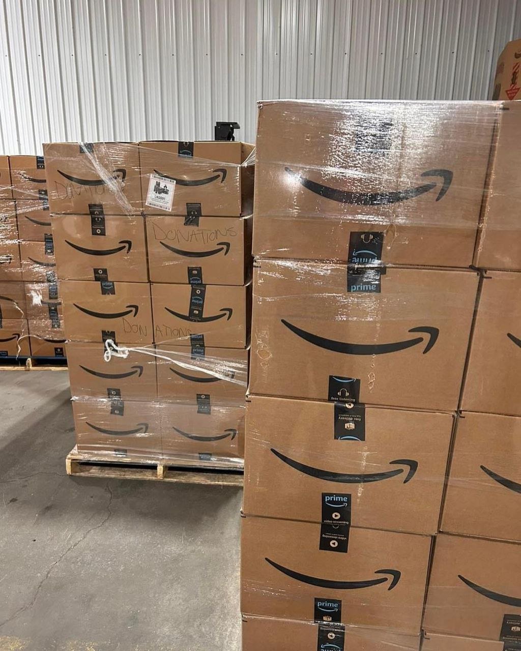Amazon boxes