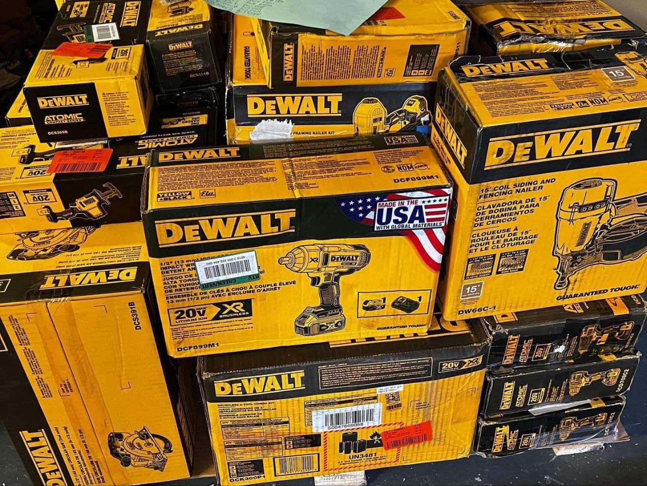 dewalt tool pallets